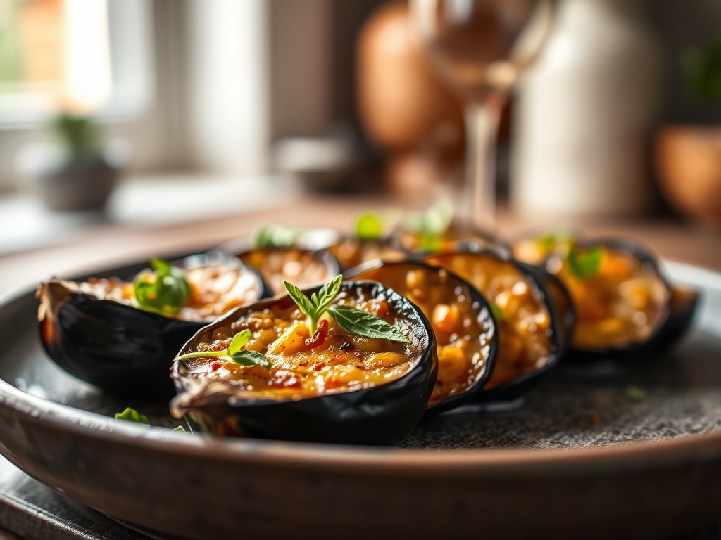 Eggplant Texture Study