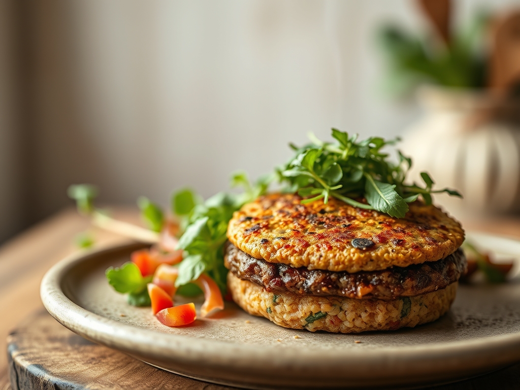 Quinoa Burger Binding